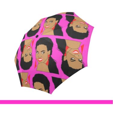 pop star umbrella . original illustration