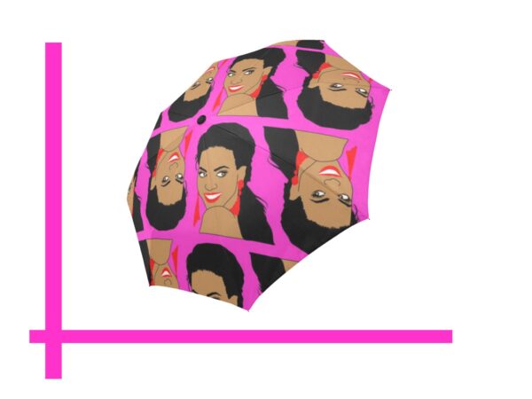 pop star umbrella . original illustration