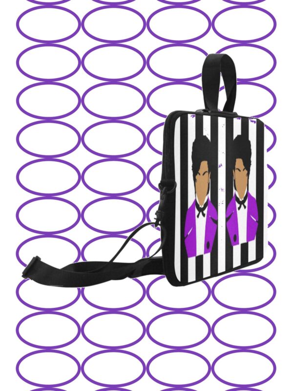 purple pop star laptop sleeve - Image 2