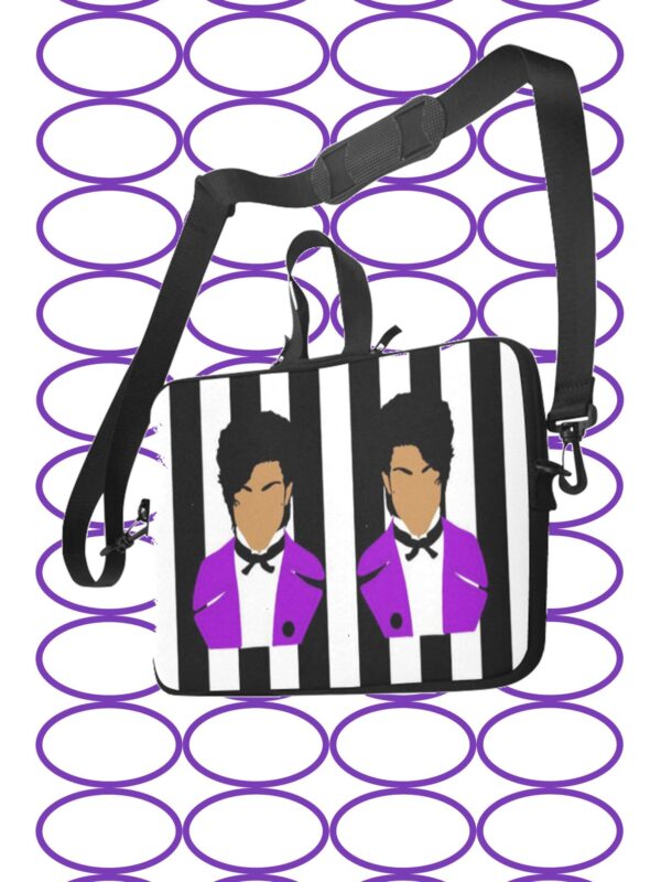 purple pop star laptop sleeve - Image 3