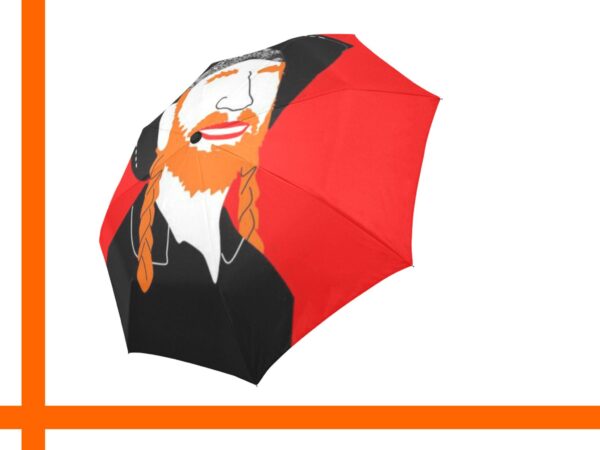 outlaw country automatic umbrella . original illustration