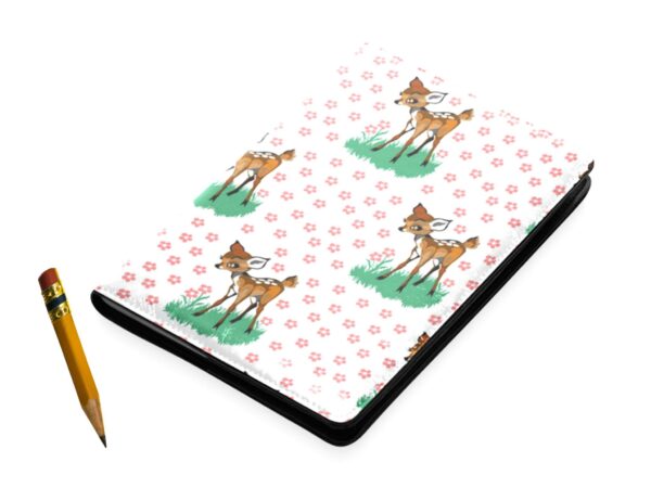 paint by number deer note pad . original illustration