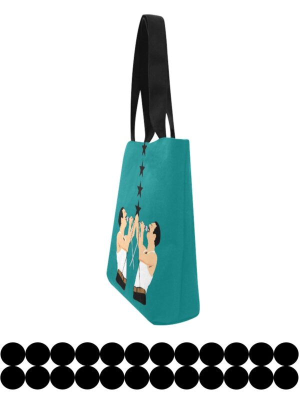 freddie mercury canvas tote bag . original illustration - Image 2