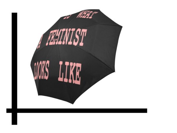 this is what a feminist looks like automatic umbrella . original design