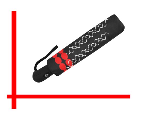 mod pop squiggly automatic umbrella . original design - Image 4