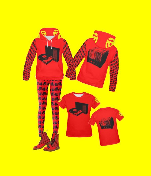 music fonts leggings . original design - Image 3