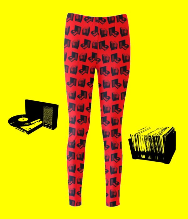 music fonts leggings . original design