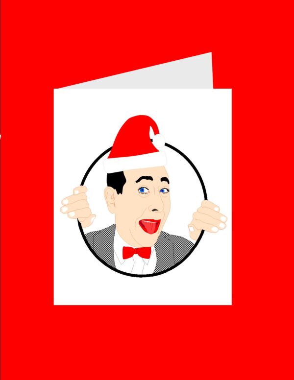 pee wee holiday cards