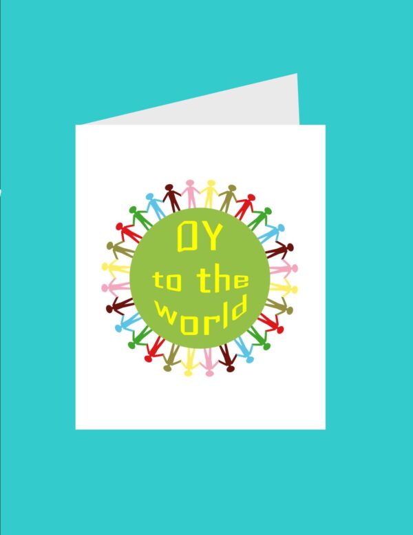 oy to the world holiday cards