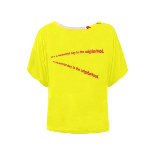 mr. rogers batwing tee . original design - Image 2