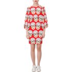 IRIS APFEL bell sleeve dress . original illustration - Image 3