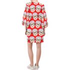 IRIS APFEL bell sleeve dress . original illustration - Image 2