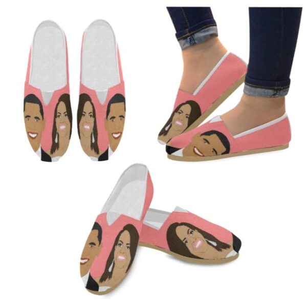 michelle & barack obama kaycis shoes - UNISEX!