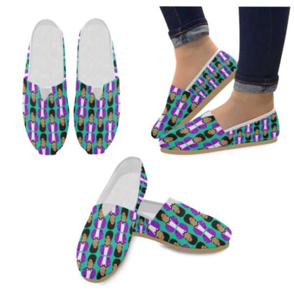 purple pop star kaycis shoes - UNISEX!