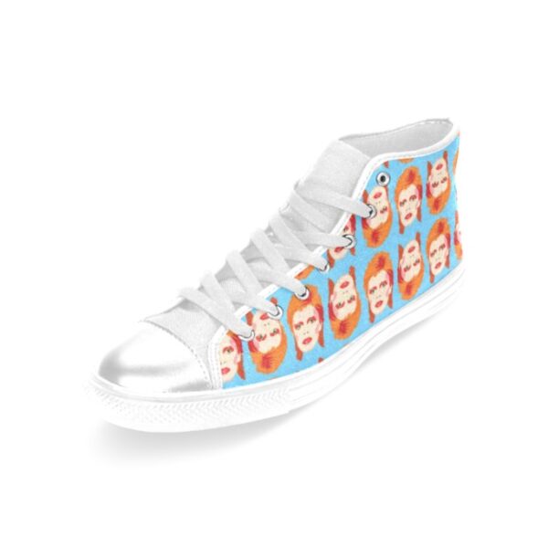DAVID BOWIE Hi-top sneakers . made in the USA . - Image 2