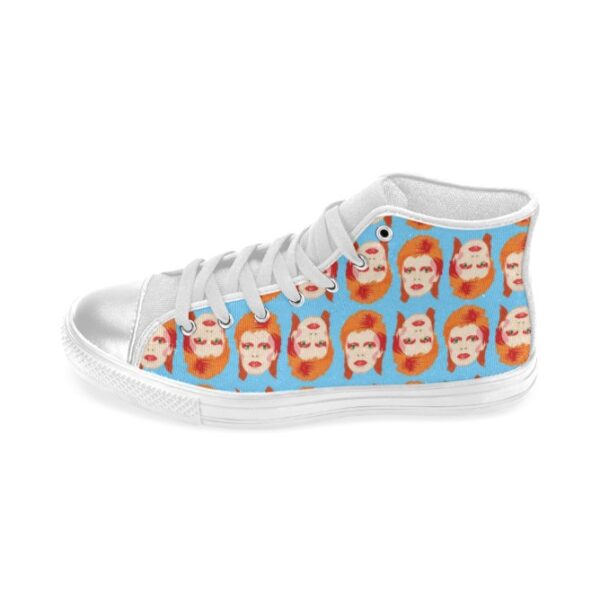 DAVID BOWIE Hi-top sneakers . made in the USA . - Image 3