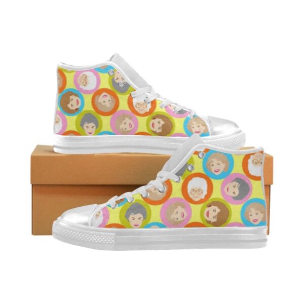 THE GOLDEN GIRLS Hi-top sneakers . made in the USA