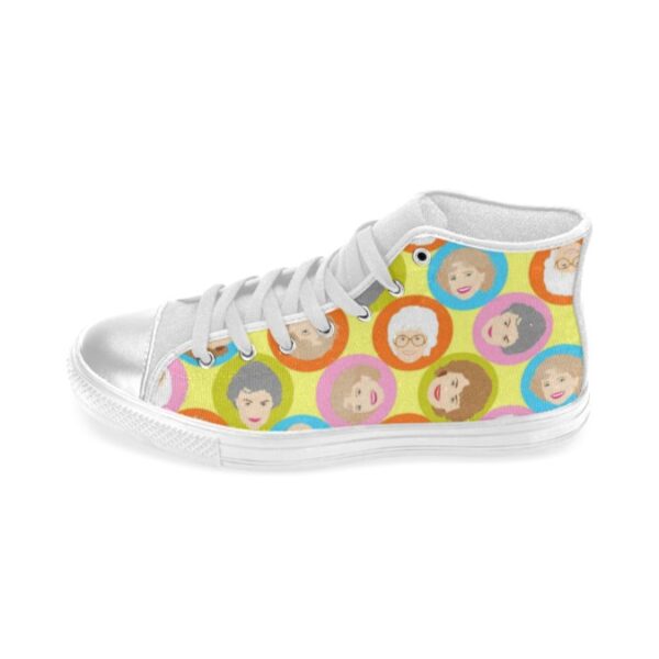 THE GOLDEN GIRLS Hi-top sneakers . made in the USA - Image 3
