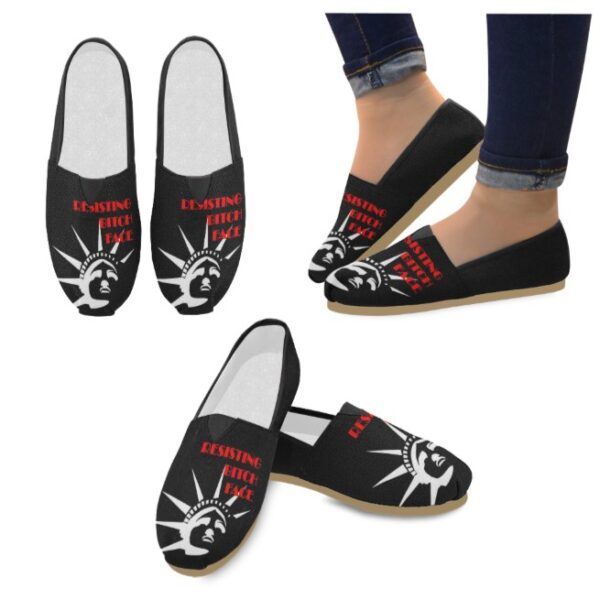 RESISTING BITCH FACE... not RESTING! kaycis shoes - UNISEX! - Image 3