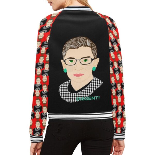 ruth bader gingsberg bomber jacket . original illustration - Image 2