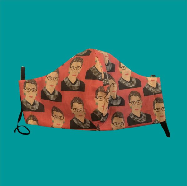 RUTH BADER GINGSBERG face mask - OSFM
