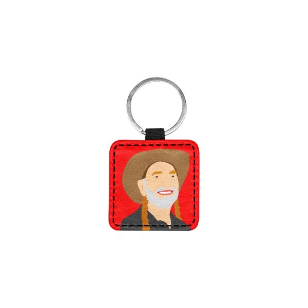 WILLIE NELSON custom DOG/ PET TAG . original illustration