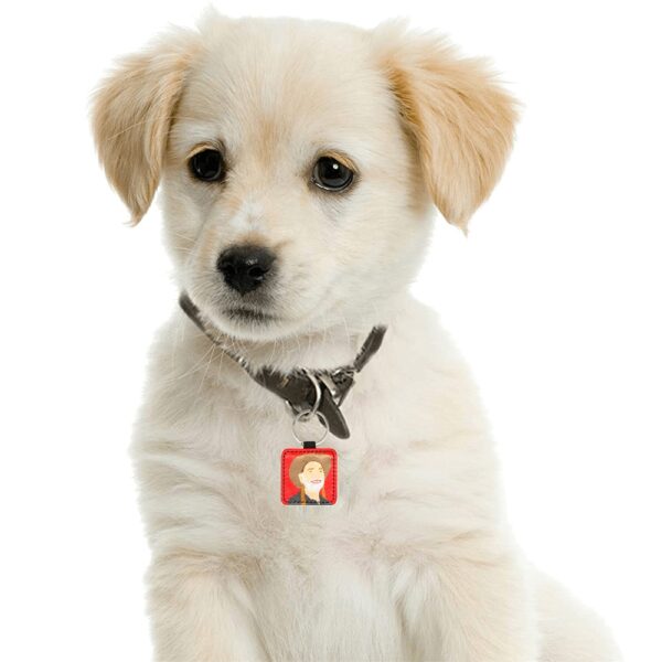 WILLIE NELSON custom DOG/ PET TAG . original illustration - Image 2