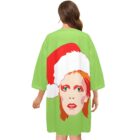 DAVID BOWIE holiday NIGHT SHIRT . OSFM . original illustration - Image 4