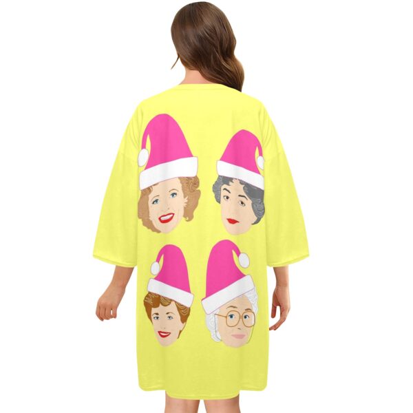 THE GOLDEN GIRLS holiday NIGHT SHIRT . OSFM . original illustration - Image 4