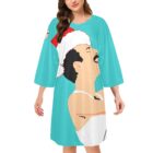 FREDDIE MERCURY, QUEEN holiday NIGHT SHIRT . OSFM . original illustration - Image 3