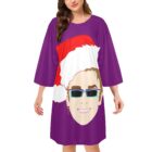 elton john holiday NIGHT SHIRT . OSFM . original illustration - Image 3