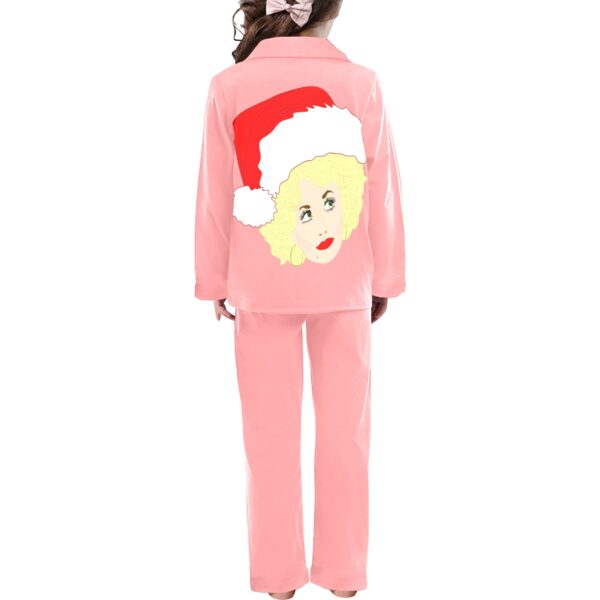 DOLLY PARTON kids holiday jammies . original illustration - Image 2