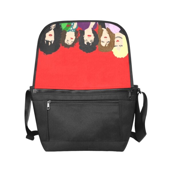 NEW YORK DOLLS messenger Bag . original illustration - Image 4