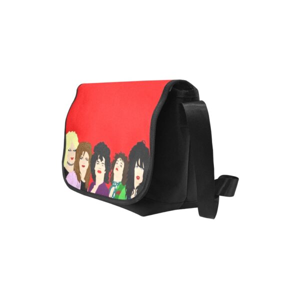 NEW YORK DOLLS messenger Bag . original illustration - Image 3