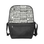 CBGB omfug messenger Bag . original design - Image 4