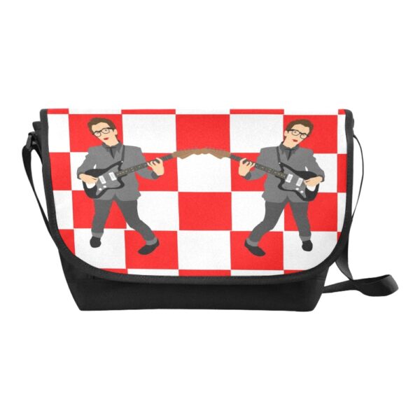 elvis costello messenger Bag . original illustration
