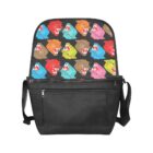 panthers? leopards? i dunno! i just drew them! messenger Bag . original illustration - Image 3