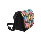 panthers? leopards? i dunno! i just drew them! messenger Bag . original illustration - Image 2