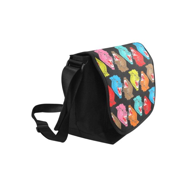 panthers? leopards? i dunno! i just drew them! messenger Bag . original illustration - Image 2