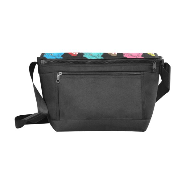 panthers? leopards? i dunno! i just drew them! messenger Bag . original illustration - Image 5