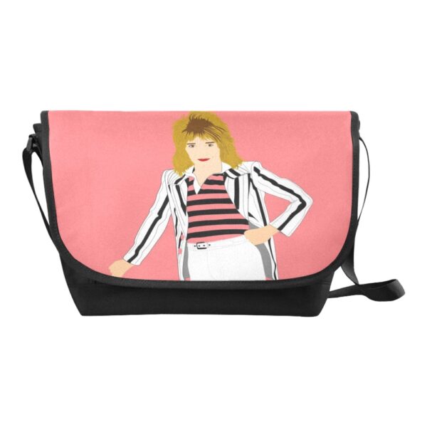 rod stewart . rod the bod! messenger Bag . original illustration