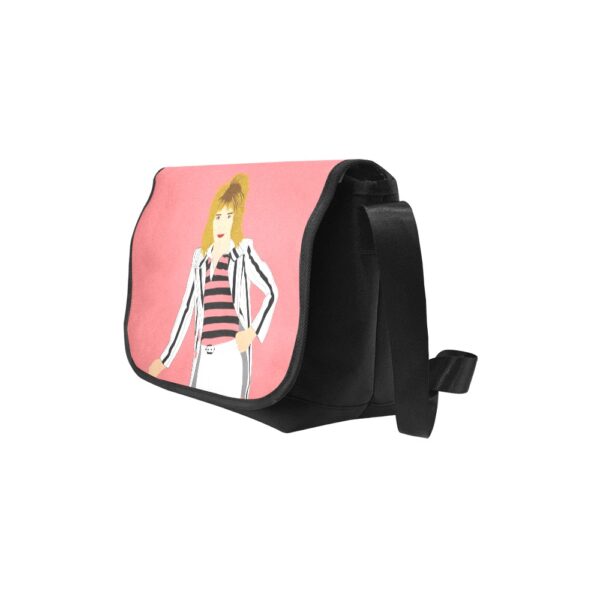 rod stewart . rod the bod! messenger Bag . original illustration - Image 4