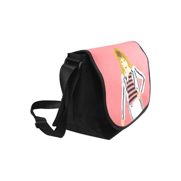 rod stewart . rod the bod! messenger Bag . original illustration - Image 2