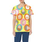 MEDICAL scrubs . THE GOLDEN GIRLS . xs-xxxxl - Image 4