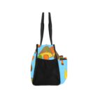 RETRO MAGIC MUSHROOMS Diaper Bag . ORIGINAL ILLUSTRATION - Image 2