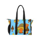 RETRO MAGIC MUSHROOMS Diaper Bag . ORIGINAL ILLUSTRATION