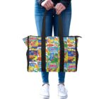 vintage retro cereal boxes extra large tote Bag . ORIGINAL design - Image 6
