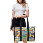 vintage retro cereal boxes extra large tote Bag . ORIGINAL design - Image 3