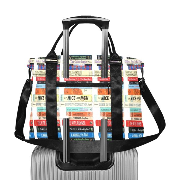 banned books TRAVEL DUFFLE BAG - Image 2