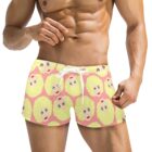 DOLLY PARTON shorty short foxy swim trunks . original illustration . sizes up to a 5X!!